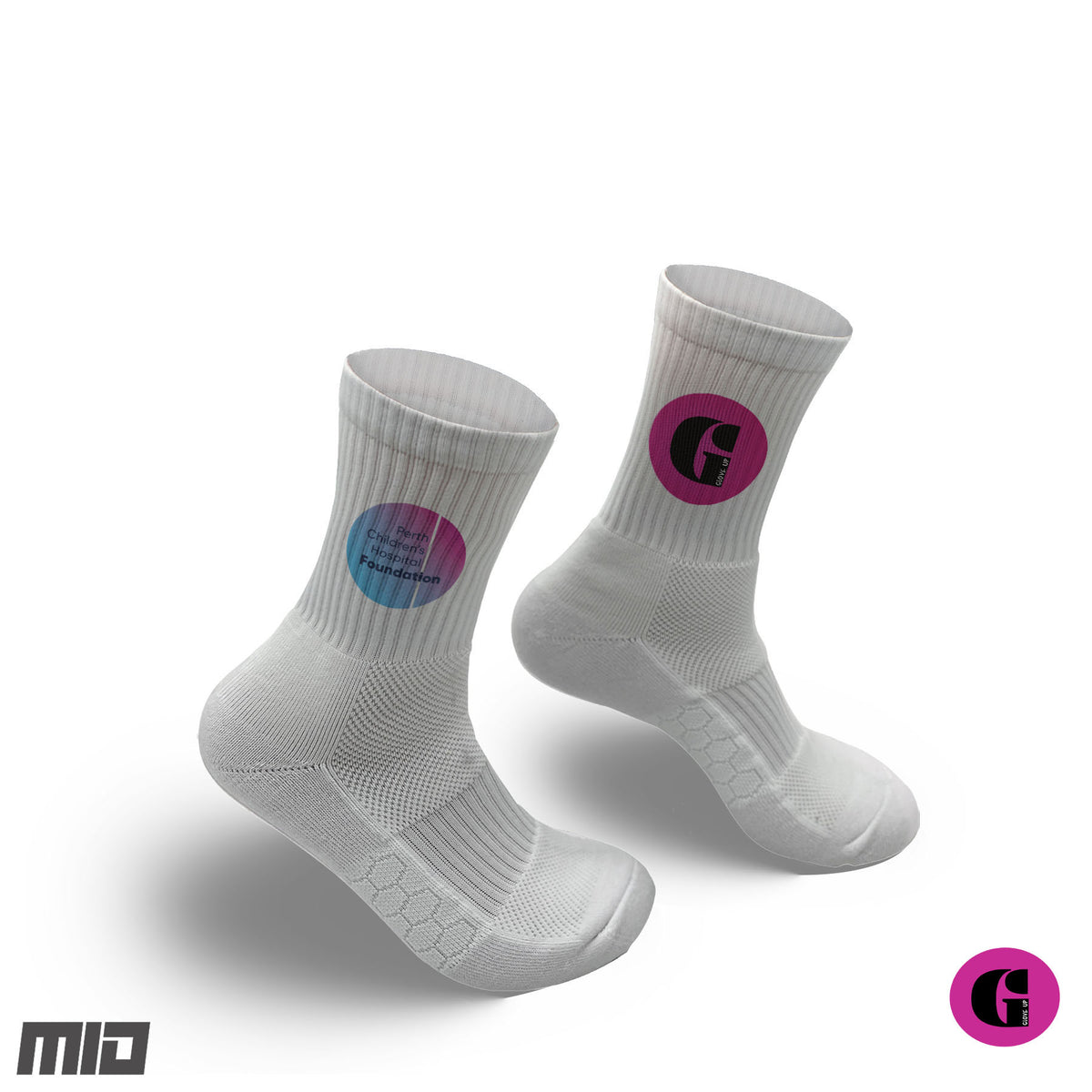 Glove up charity  - MID mockup