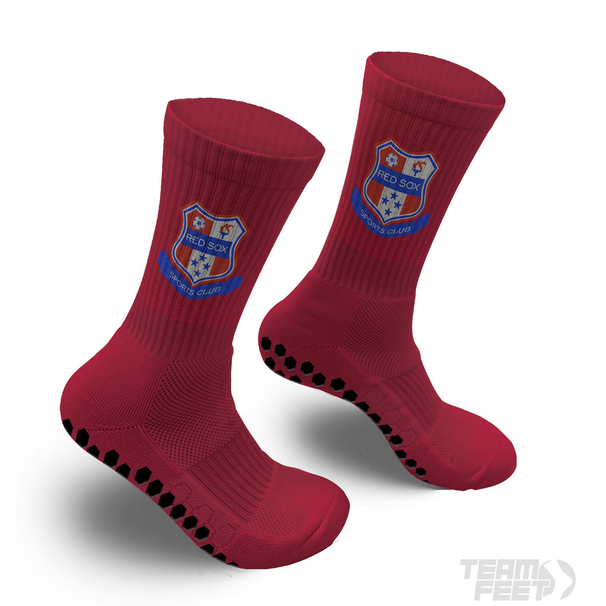 Red sox socks - GRIP CREW mockup