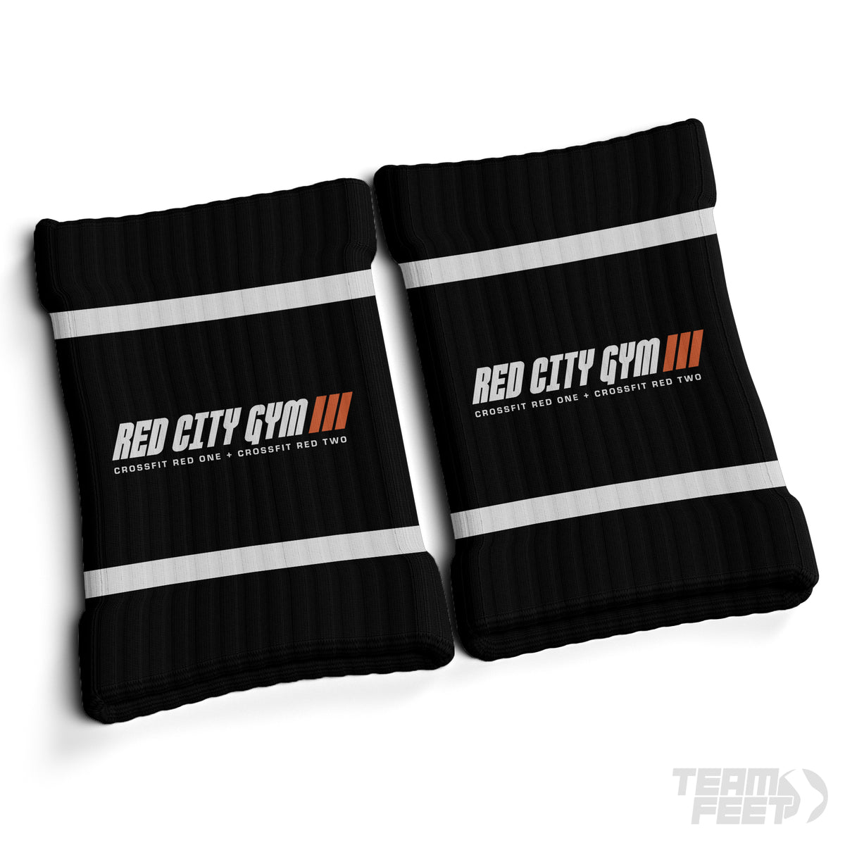 Red City Gym - WRISTBANDS mockup