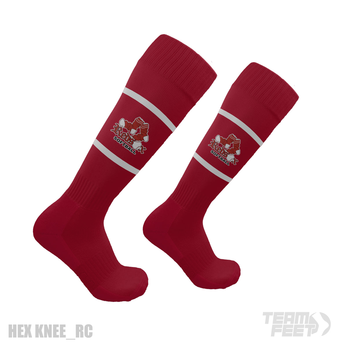 Redsox Softball Brisbane - KNEE mockup