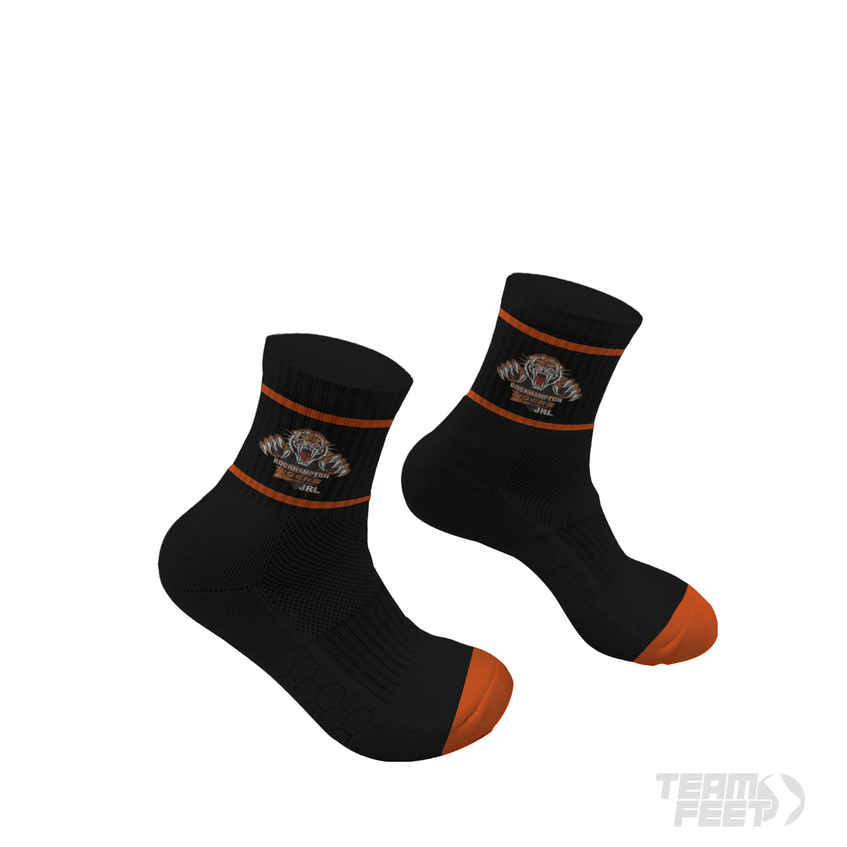Rocky tigers - QUARTER mockup