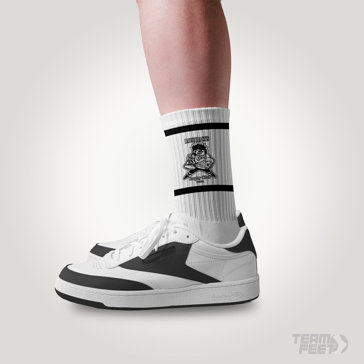 Rugby club socks - MID mockup