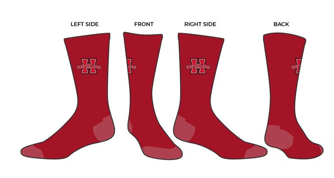 Hollister High socks - Crew mockup