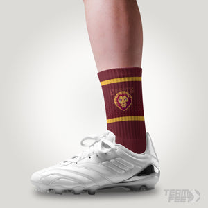 Socks for my footy team - GRIP MID
