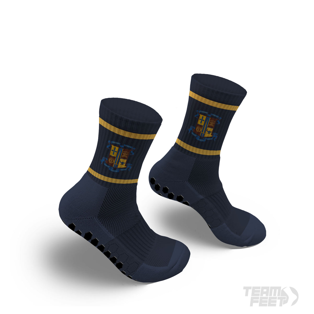 St Paul’s Playing socks - GRIP MID mockup