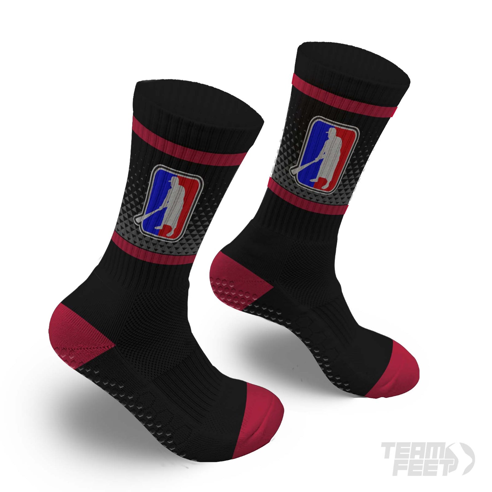 Sanz - Crew with Grips (BLACK)