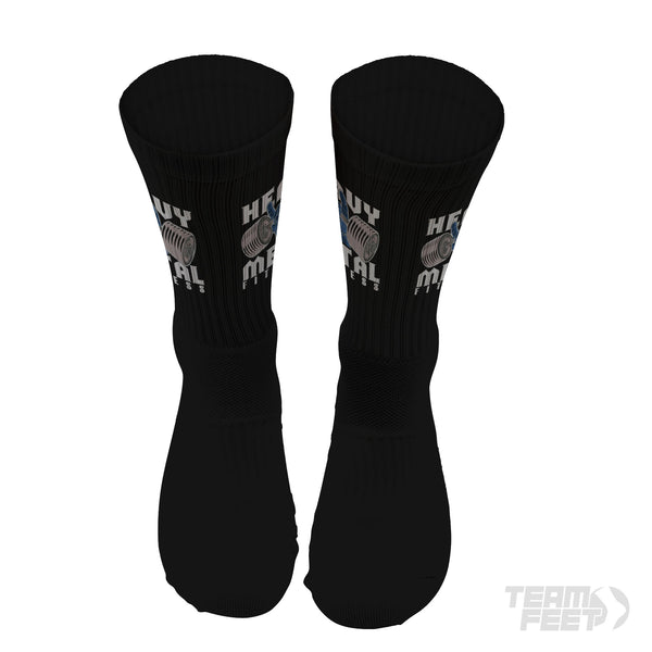 Heavy Metal - Crew - Team Feet Socks 🧦