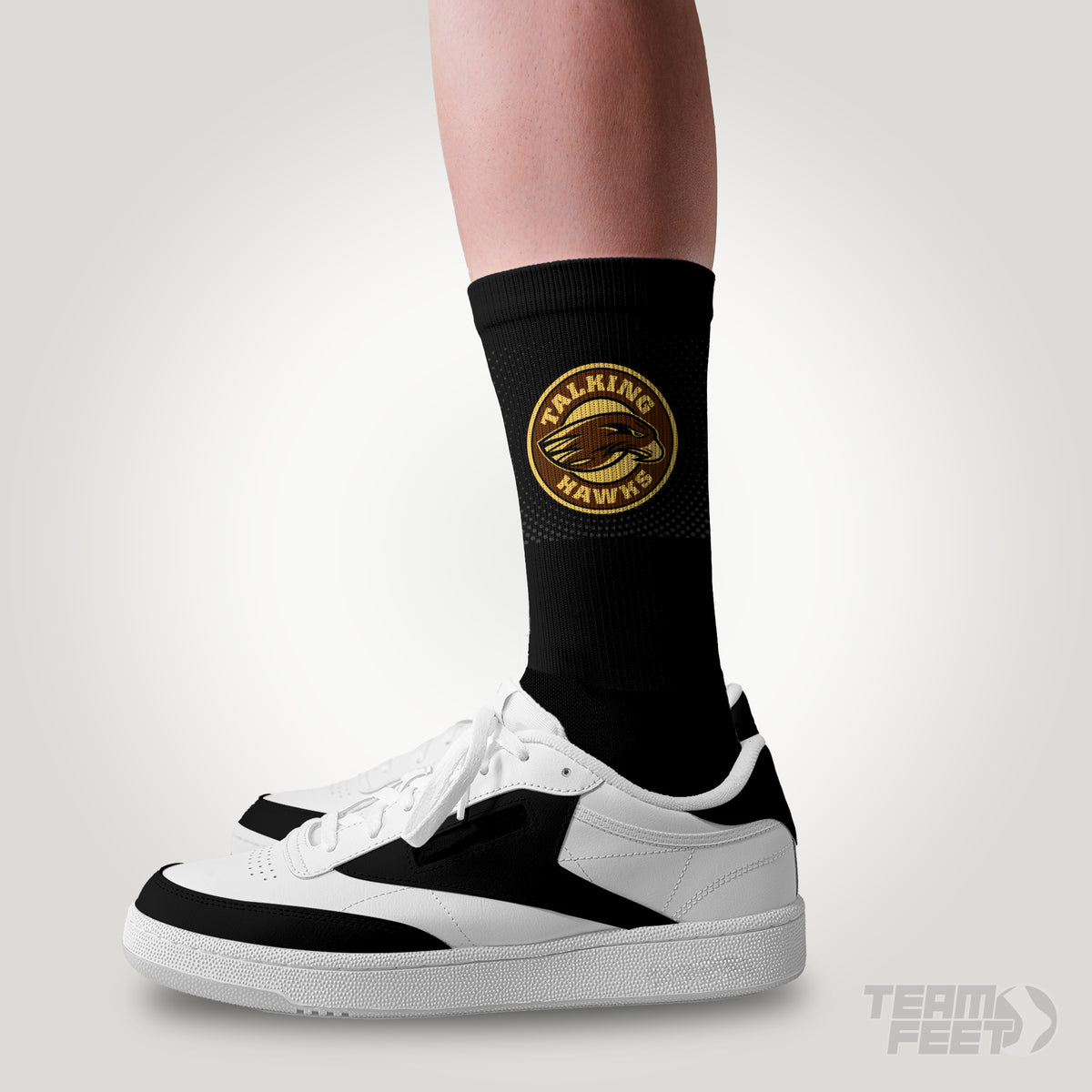 Talking Hawks - CREW mockup