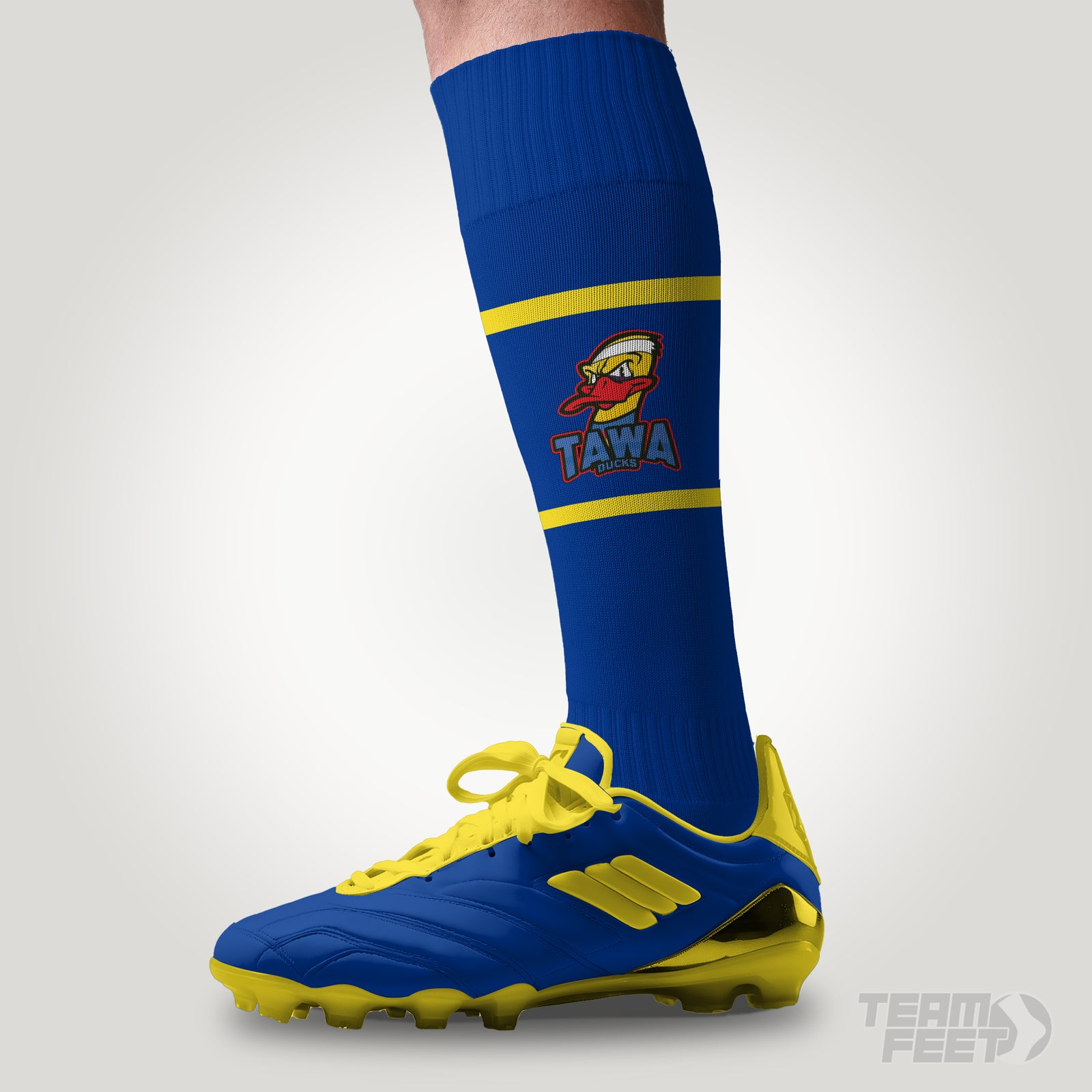 Tawa Ducks game socks - GRIP KNEE