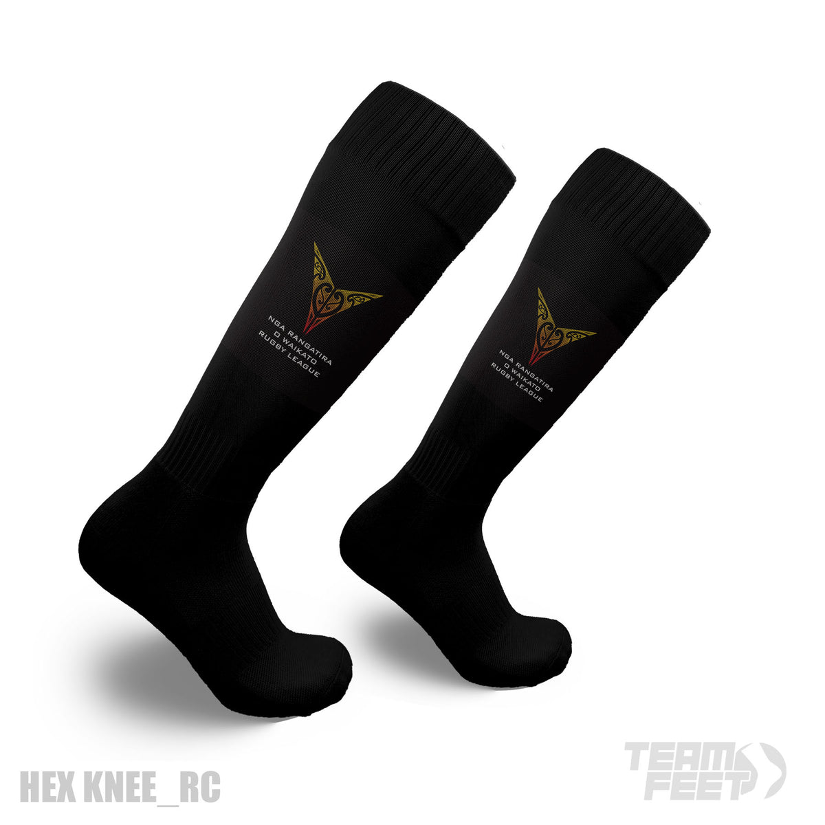 Te Awa O Waikato Masters Rugby League - KNEE mockup