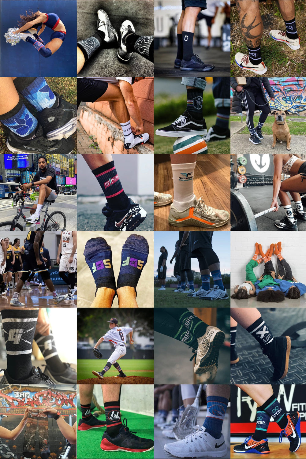 Custom Team Feet socks