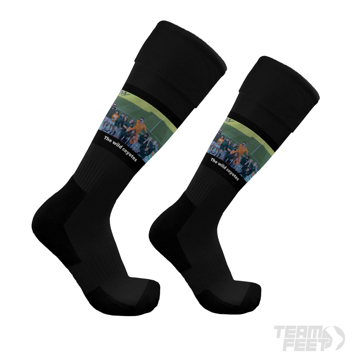 The wild coyotes - KNEE mockup
