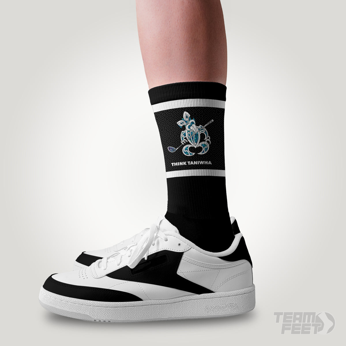 Think Taniwha - CREW mockup