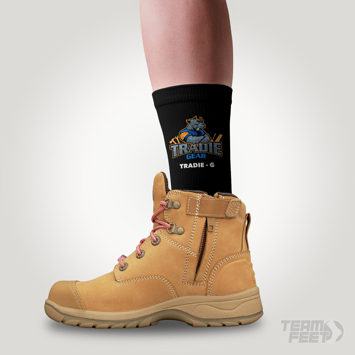 Tradie Gear Sock - CREW mockup