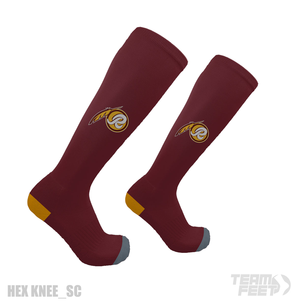 Tucson Redskins - KNEE mockup