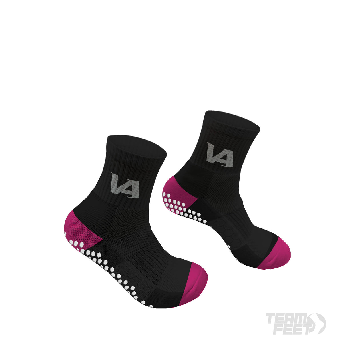 Viking Athletics - Black - GRIP QUARTER mockup
