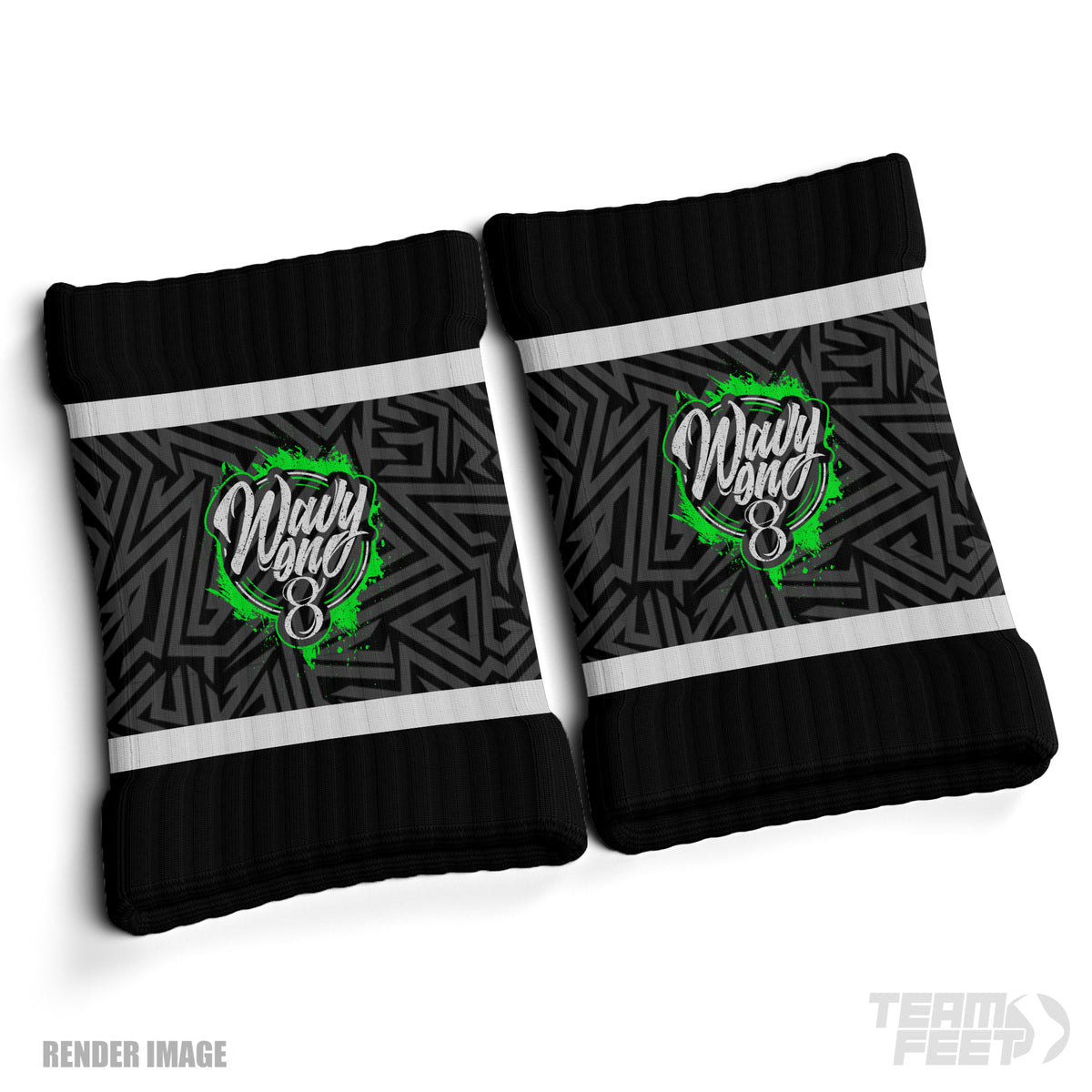 Wavyon8 Sock - WRISTBANDS