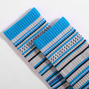 Custom Basketball Socks - MERINO STRIPE CREW — view 4
