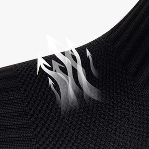 Custom Grip Socks - BLACKOUT GRIP MID — view 5