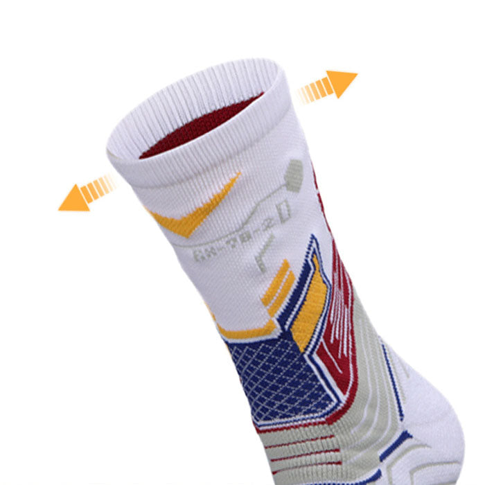Custom Basketball Socks - ARMOUR CREW — Airflow arrows at the cuff