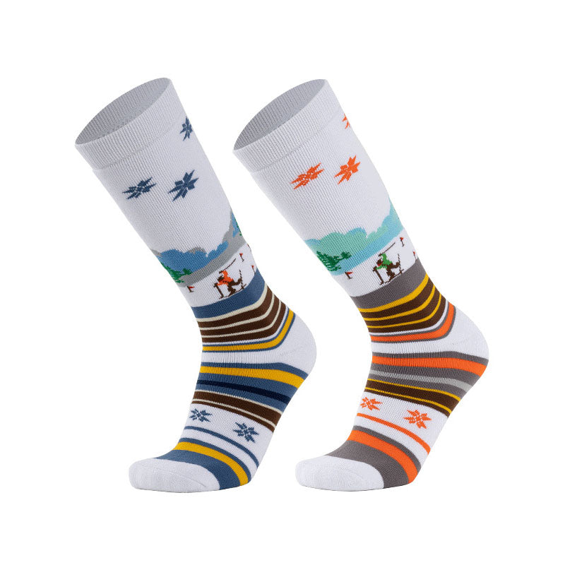 Custom Ski Socks - NORDIC KNEE — view 2