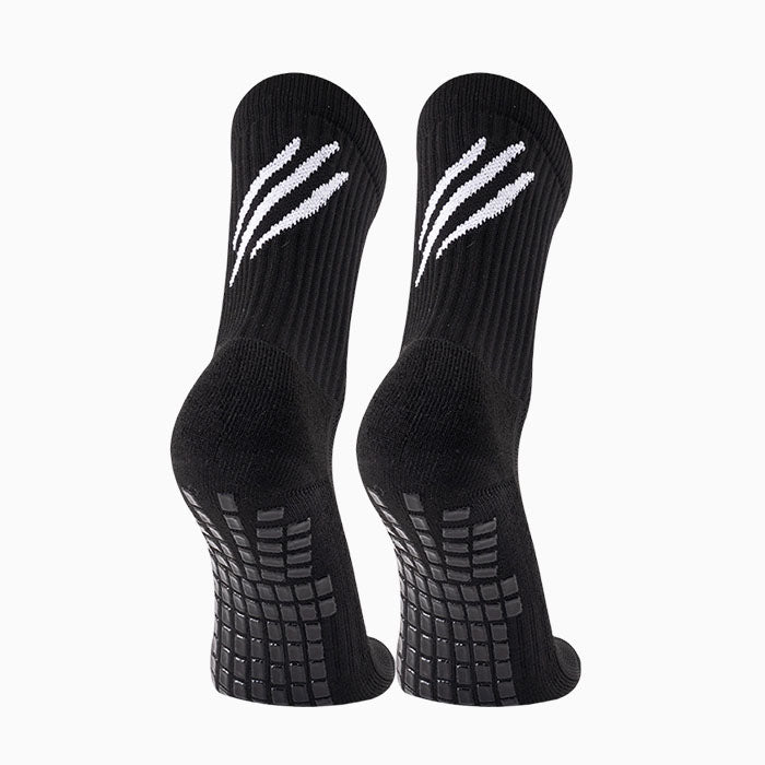 Custom Grip Socks - BLACKOUT GRIP MID — view 2