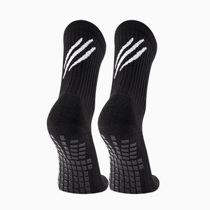 Custom Grip Socks - BLACKOUT GRIP MID — view 2