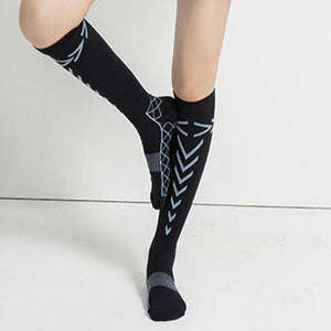Custom Compression Socks - TOWEL BASE KNEE — view 2
