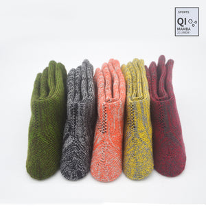 Custom Hiking Socks - MARL WOOL CREW — view 3
