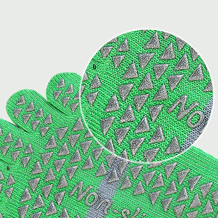 Custom Pilates Socks - WAVE TOE GRIP CREW — view 4
