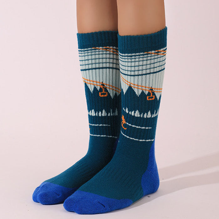Custom Ski Socks - LOOP MERINO KNEE — view 2