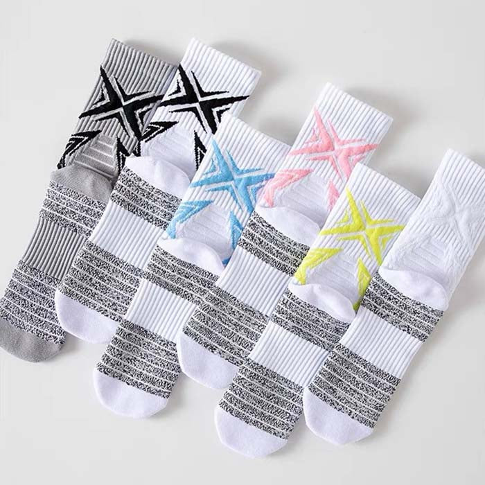 Custom Basketball Socks - GRIP YARN CREW — view 2