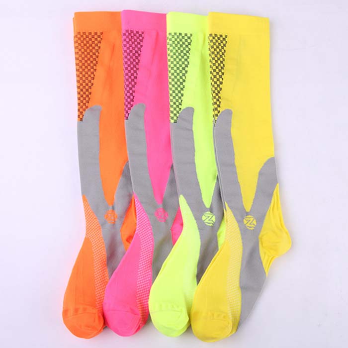 Custom Compression Socks - HI-VIS KNEE — view 2