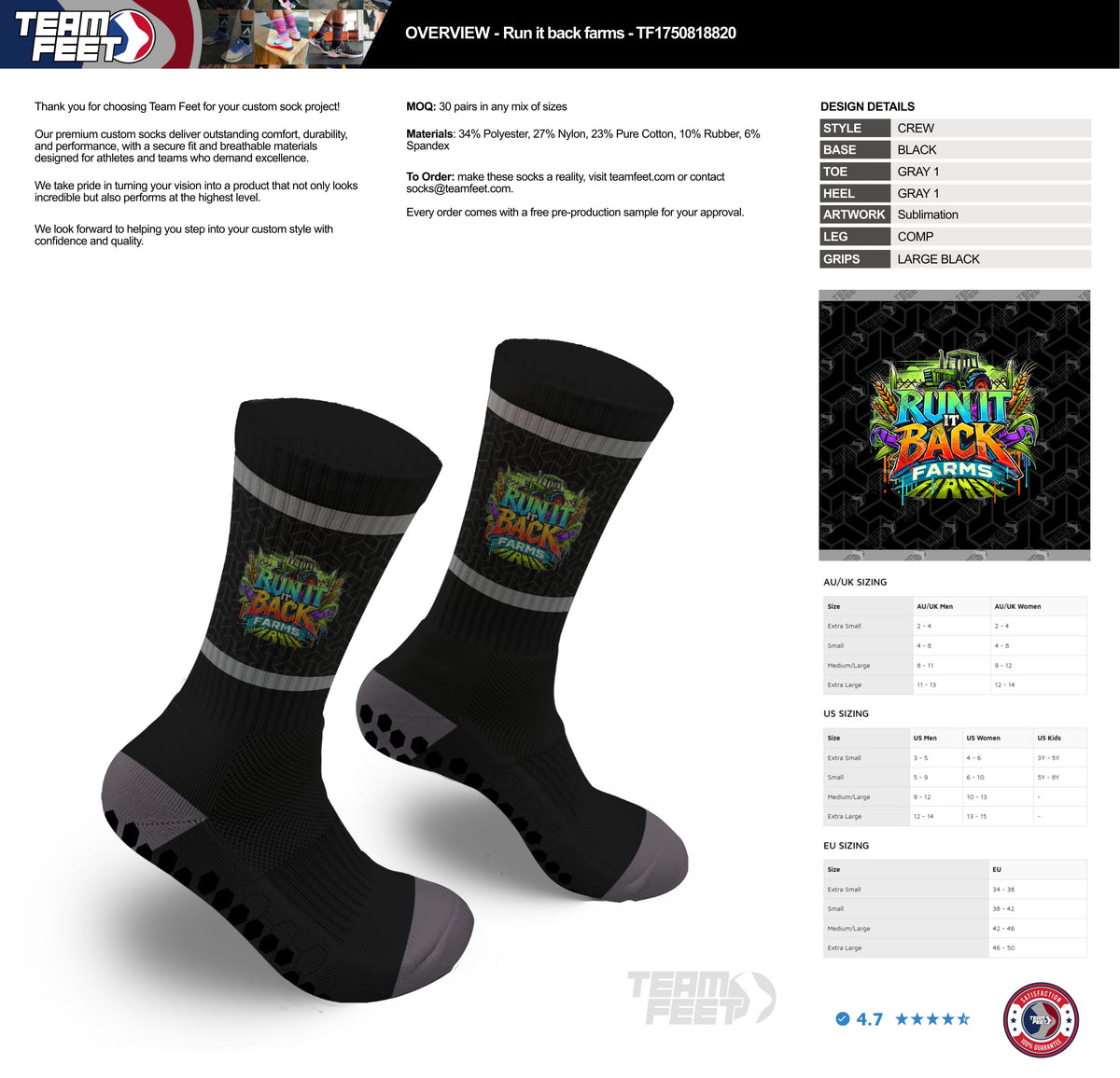 Run it back farms - Grip Crew