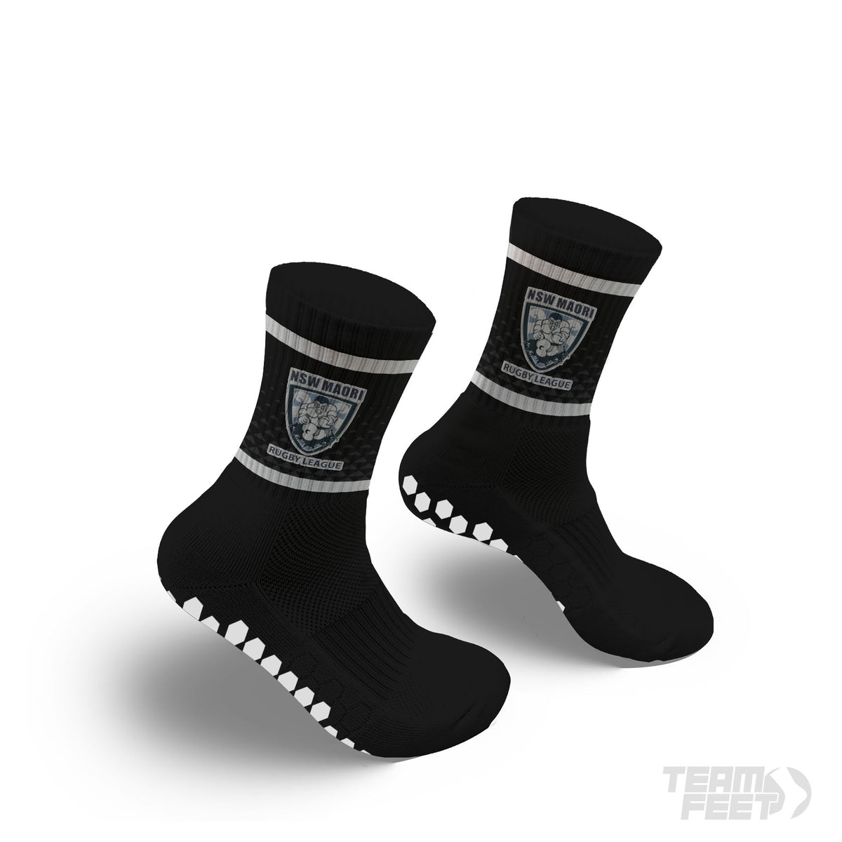 Maori Rugby League NSW - Grip Mid mockup