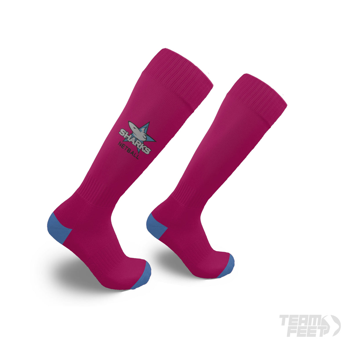 Sharks Netball - Knee mockup