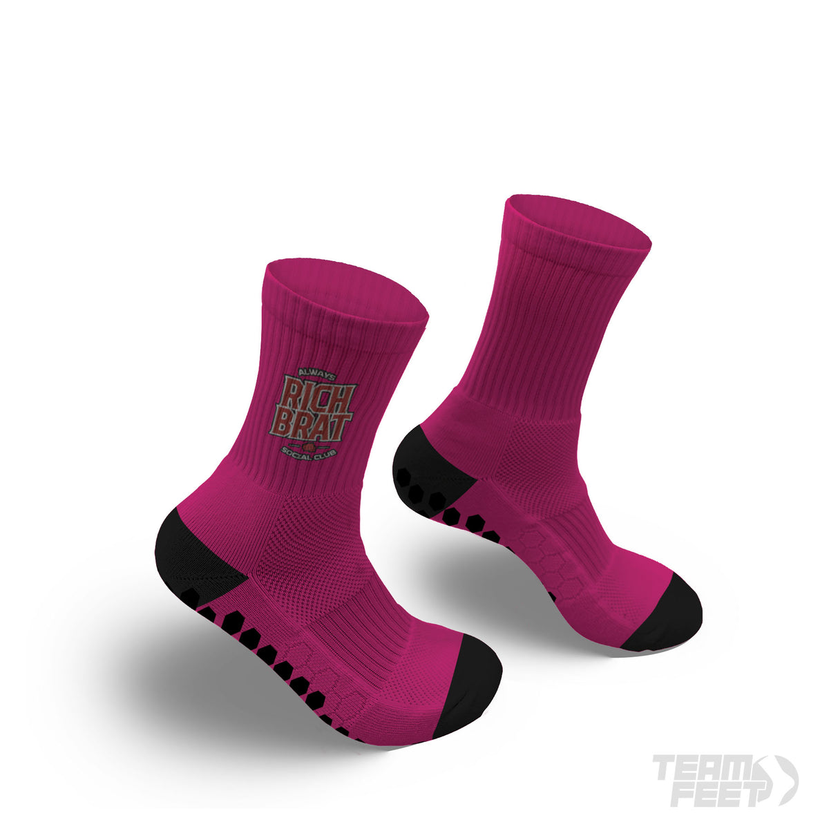 Rich Brat Social Club - Grip Mid mockup