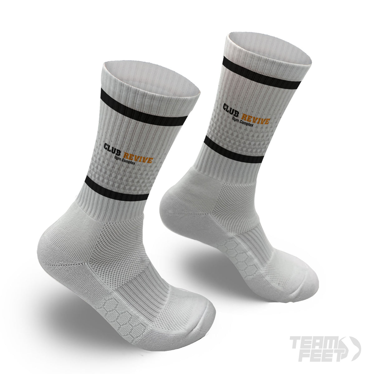 Club revive white - Crew mockup