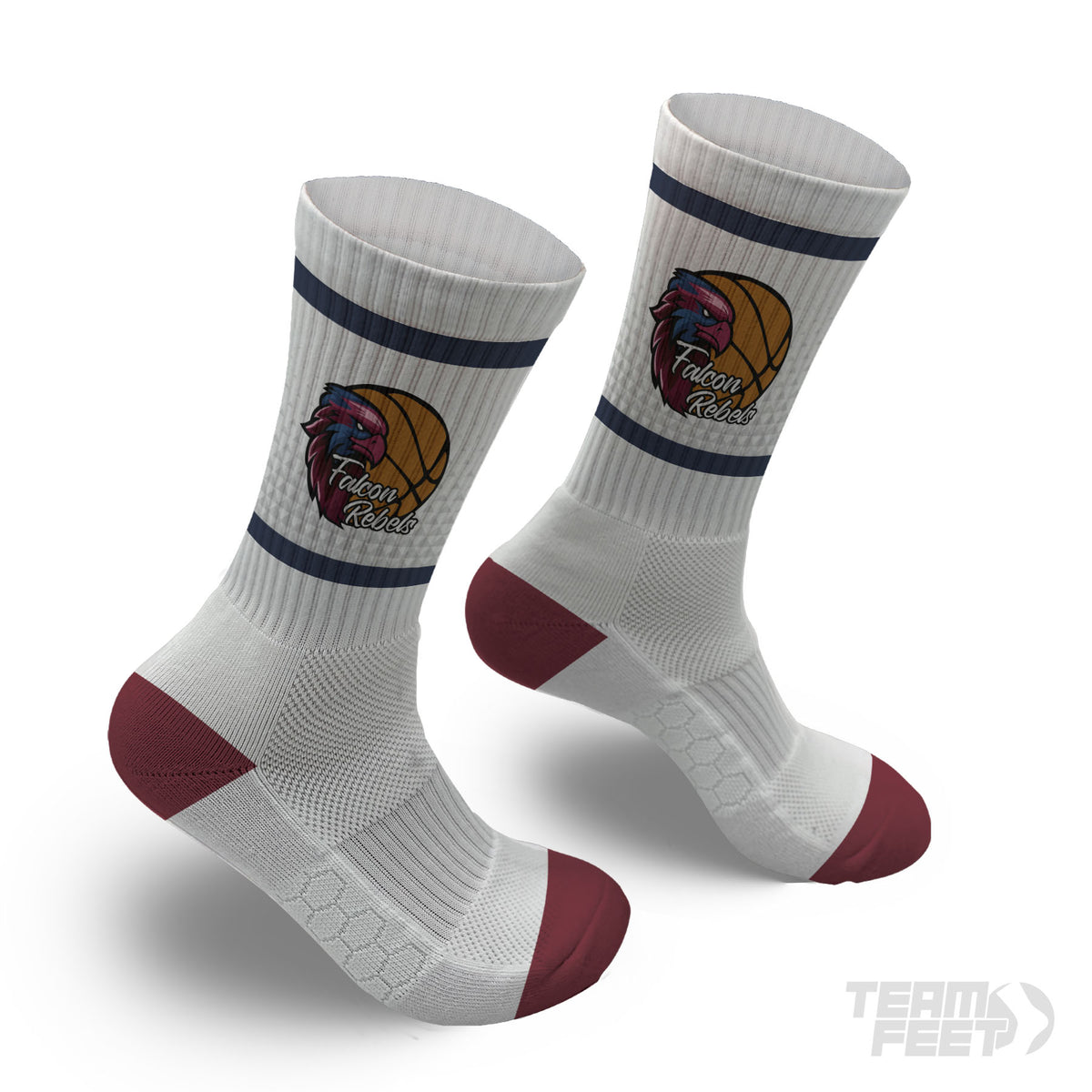 Falcon Rebels Basketball - Crew mockup