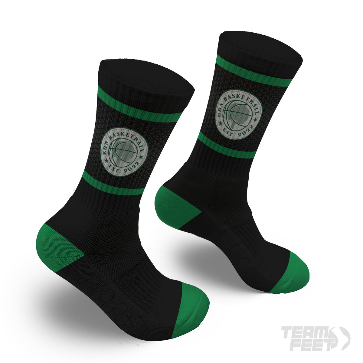 BHN Basketball black - Crew mockup