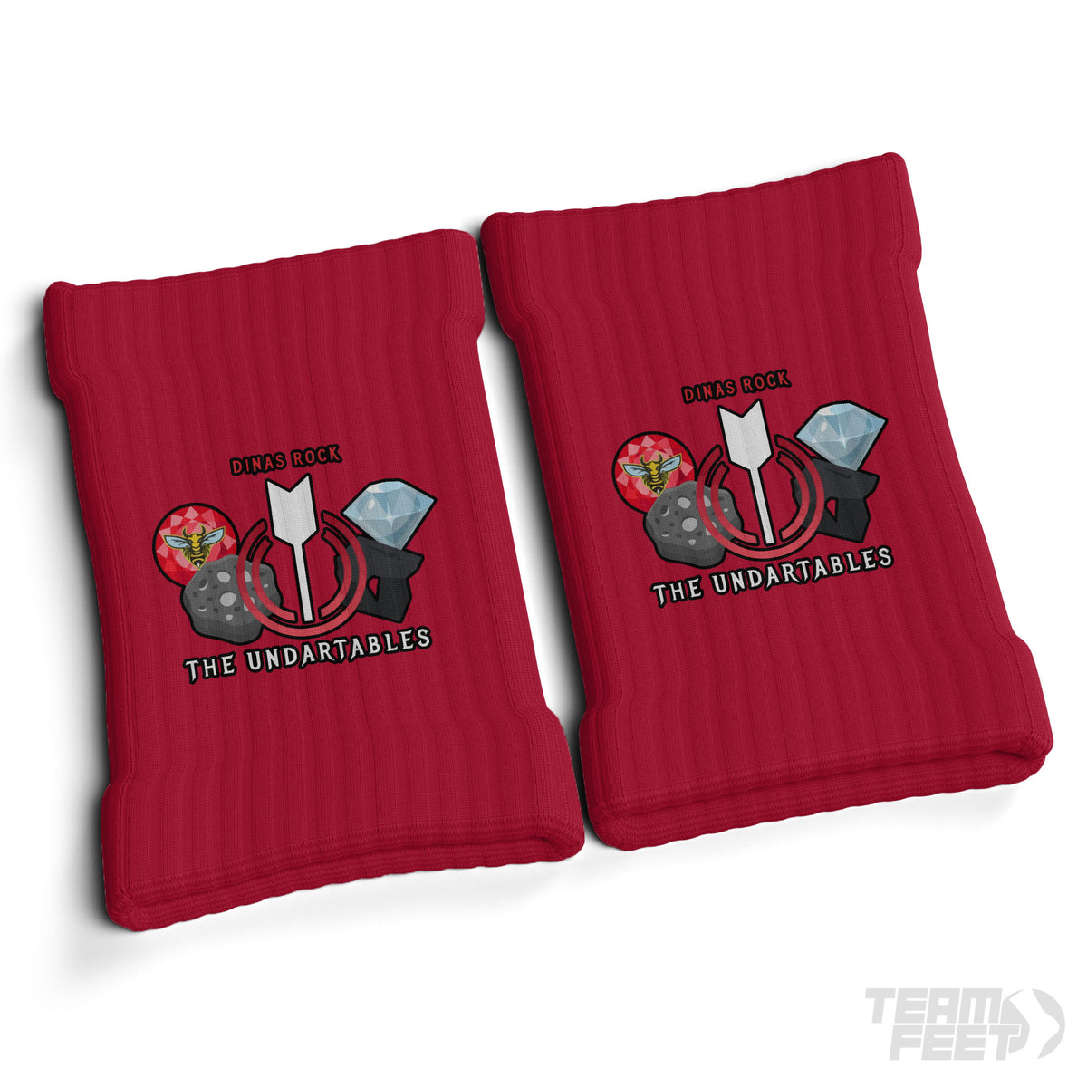 The Undartables - Wristbands mockup