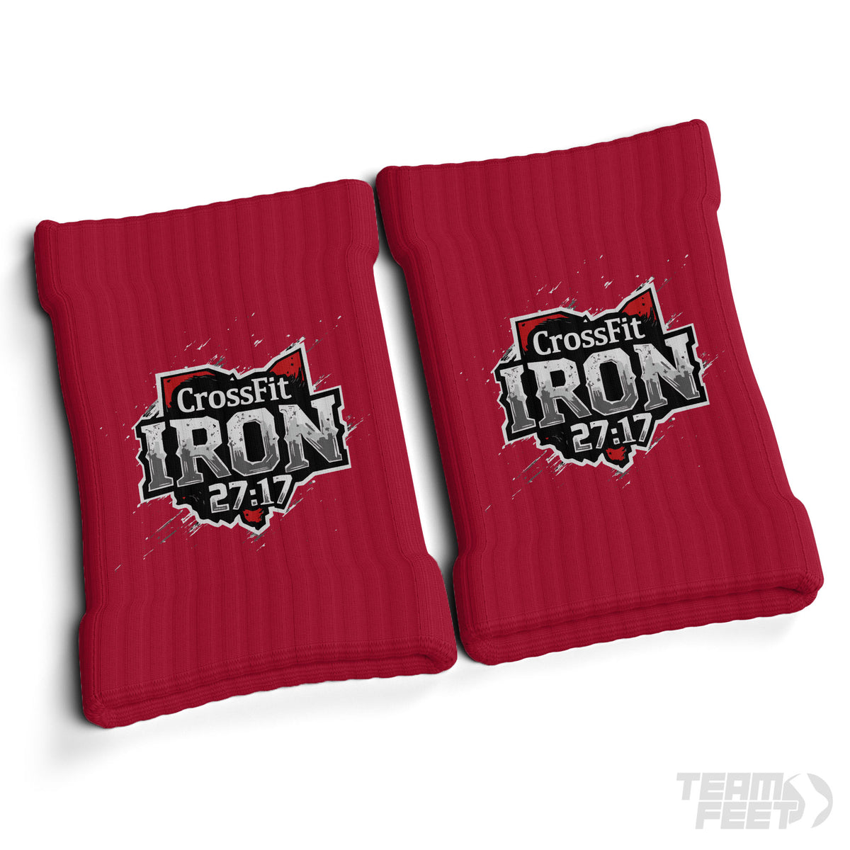 CrossFit Iron 27:17 - Wristbands mockup