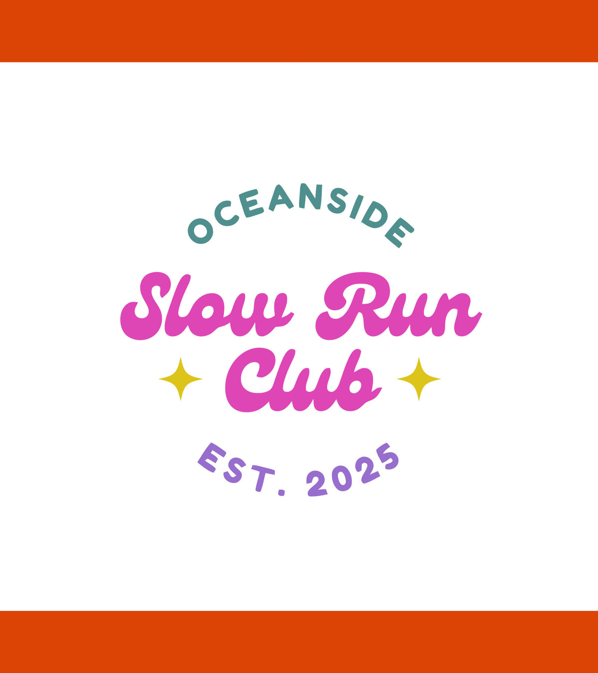 Oceanside Slow Run Club - Mid mockup