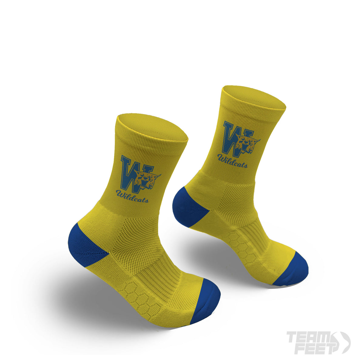 Wildcats socks - Mid mockup