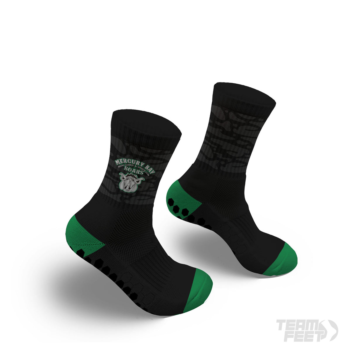 Mercury Bay Boars - Grip Mid mockup