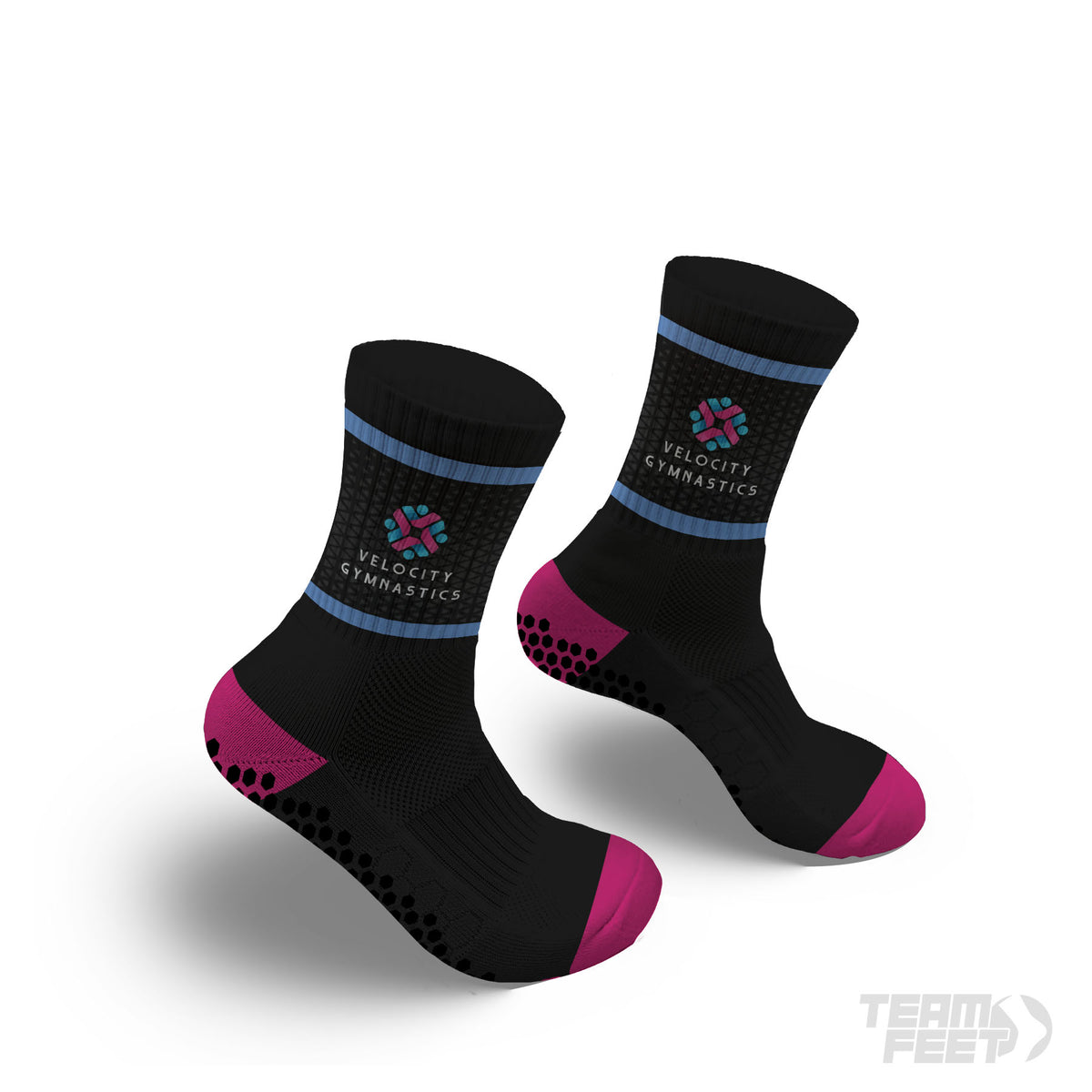 Velocity Gymnastics long socks - Grip Mid