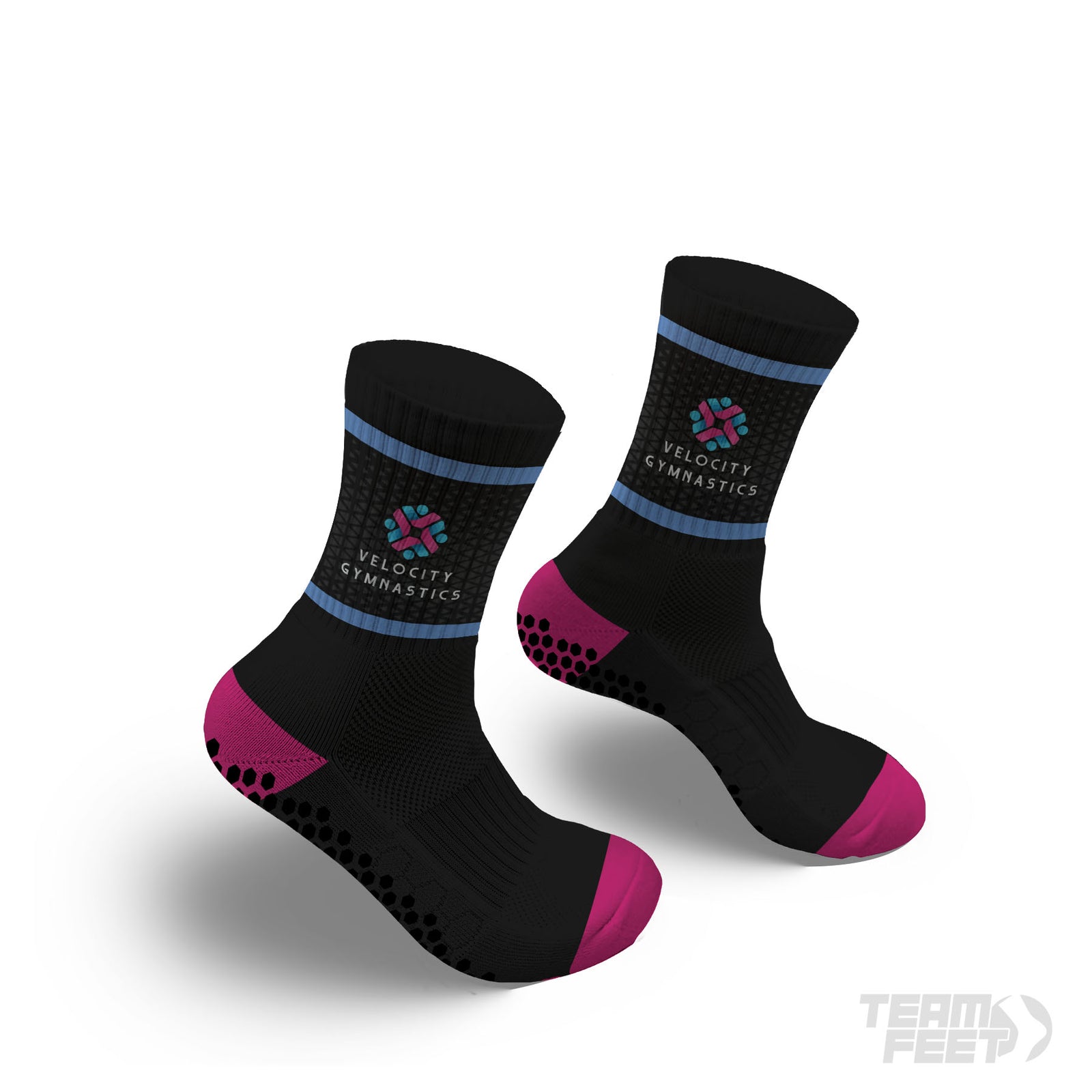 Velocity Gymnastics long socks - Grip Mid