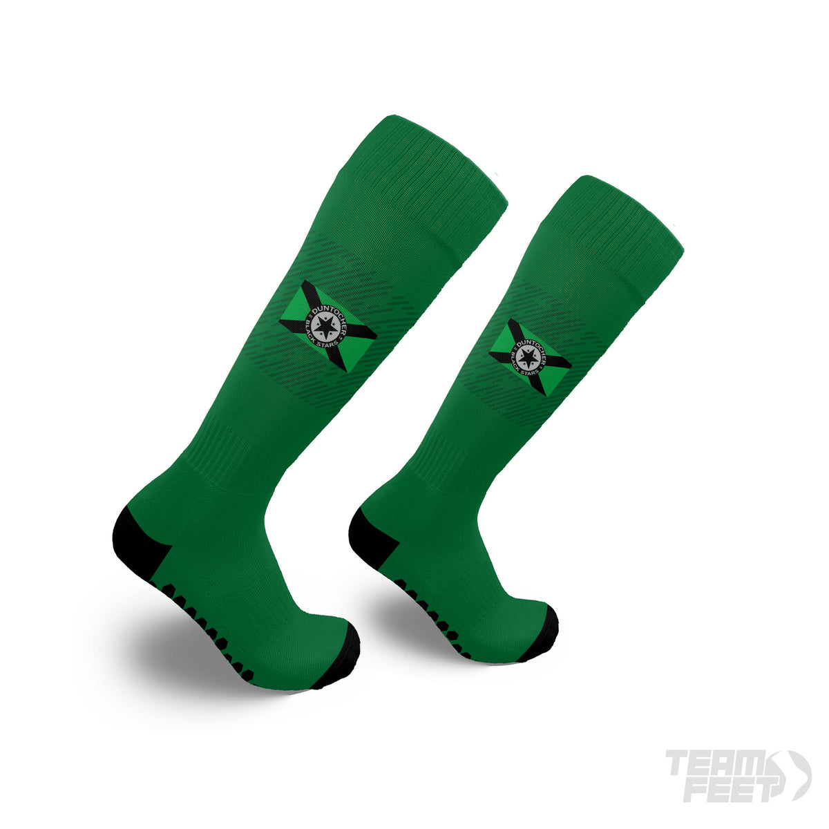 Duntocher black stars - Grip Knee