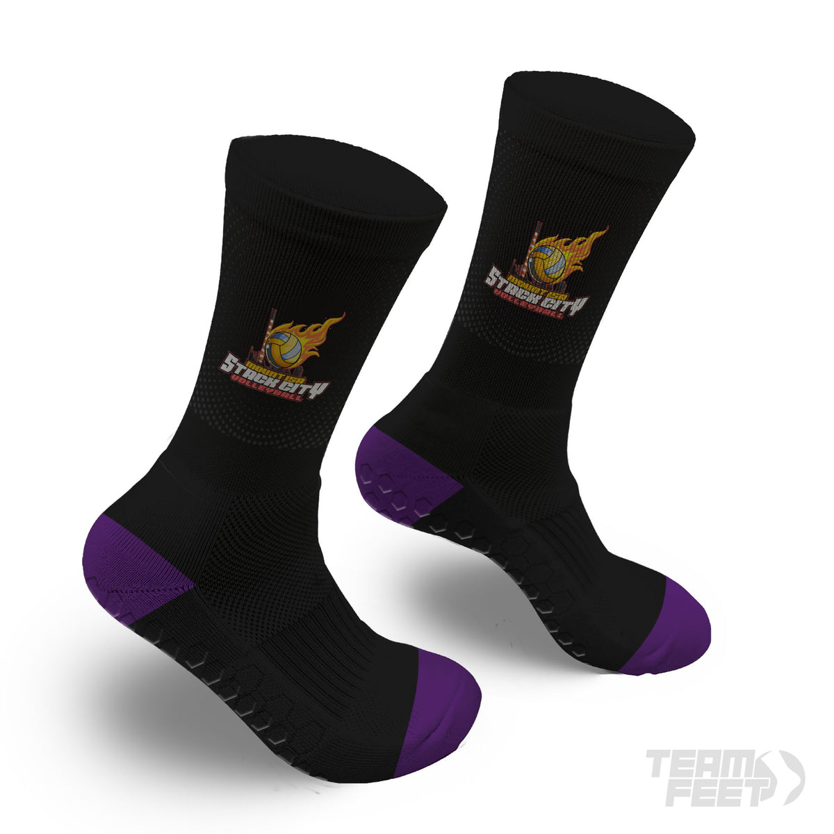Stack City Volleyball - Grip Crew mockup