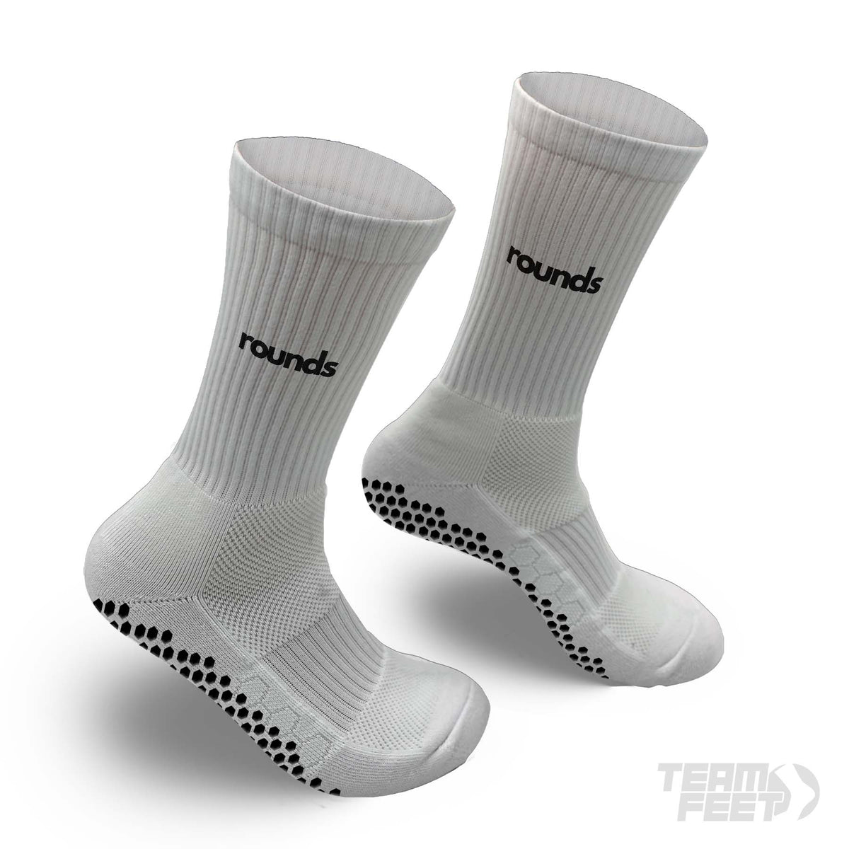 rounds - Crew - White (W/ Grips)